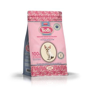 Folk FOLK Gentle Meal Pilići i janjetina hrana za mačiće, 1,6 kg