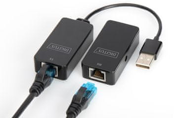 Digitus DIGITUS DA-70141 Extender USB do 50m, Cat5/5e/6