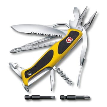 Victorinox Victorinox Ranger Grip Boatsman 0.9798.MWC Džepni nož, žuto/crni
