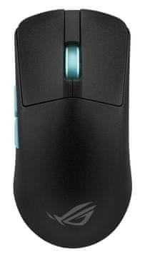 slomart ASUS ROG Harpe Ace Aim Lab Edition gaming miš, 36000 DPI, RF Wireless + Bluetooth, crna