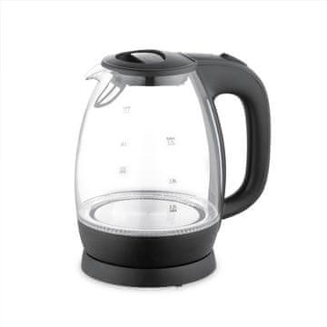 MAESTRO Maestro MR-063-Black stakleno električno kuhalo, 1.7 L, 2200W