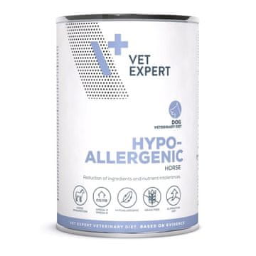 VetExpert VETEXPERT Hypoallergenic Horse - Mokra hrana za pse - Alergije i probava - 400g