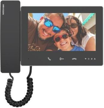 slomart Hikvision DS-KH7300EY-WTHE2 video portafon, 7" Touchscreen, Wi-Fi