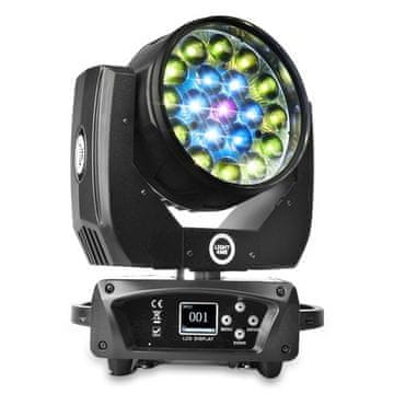 Zoom LIGHT4ME ZOOM WASH 19x15W LED Moving Head rasvjeta, RGBW