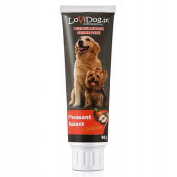 slomart LOVIDOG Pheasant with apple - Poslastica za pse s fazanom i jabukom - 90g