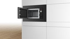 BOS Bosch Serie 2 BFL623MB3 ugradbena mikrovalna pećnica 20 L, 800 W, crna