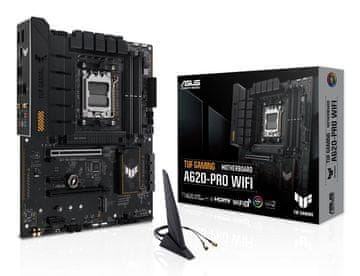slomart ASUS TUF GAMING A620-PRO WIFI matična ploča, Socket AM5, ATX