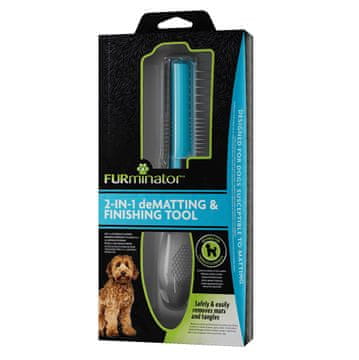 FURminator FURminator 2 u 1 - alat za uklanjanje čvorova i oblikovanje dlake za pse
