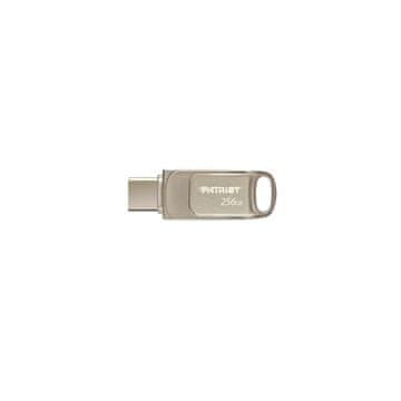 slomart Patriot FLASHDRIVE Tab T560 256 GB Dual USB 3.2 Srebrni