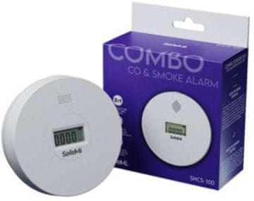slomart SAFE MI Detektor CO i dima SHCS-10D, 7 god jamstva