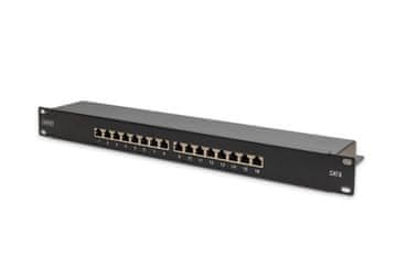 Digitus Digitus CAT 6 Class E mrežna utičnica 16 portova, crna