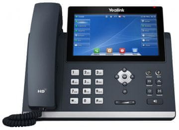 YEALINK Yealink SIP-T48U IP telefon siva, zaslon na dodir u boji, Wi-Fi