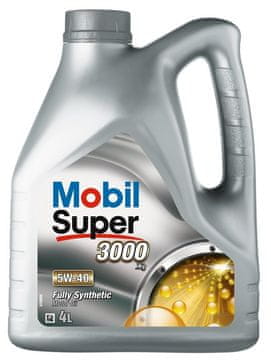 Engine Mobil 1 Super 3000 X1 5W-40 motorno ulje 4L