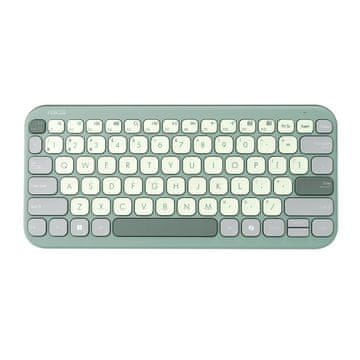 slomart ASUS KW100 Bluetooth tipkovnica QWERTZ njemačka, zelena/svijetlo zelena