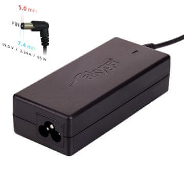 AKG Akyga AK-ND-05 Adapter/pretvarač 65 W Crna Unutrašnja uporaba