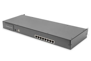 Digitus Digitus DA-70226 KVM prekidač, 8-portni, crni