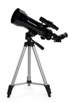 Celestron Celestron Travel Scope 70 Refractor teleskop, 165x, crni