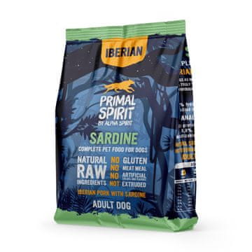 Primal PRIMAL SPIRIT Iberian hrana za pse s nadjevom od sardine, poluvlažna, 1 kg
