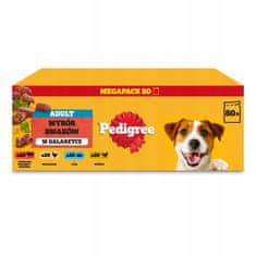 Pedigree PEDIGREE Adult Selection okusa u želeu - mokra hrana za pse - 80x100g