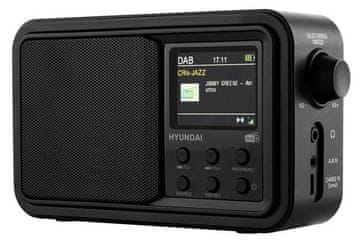 RADIO Hyundai PR650BTDAB prijenosni radio - DAB+/FM, Bluetooth, retro dizajn