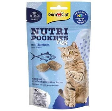 GMC GIMCAT Nutri pockets Tuna - poslastica za mačke - 60 g