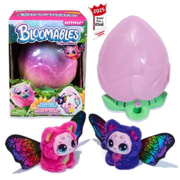 slomart Hatchimals Bloomables Kittyfly interaktivni plišani ljubimac, višebojni
