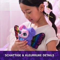 slomart Hatchimals Bloomables Kittyfly interaktivni plišani ljubimac, višebojni
