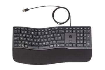 HP 480 Udobna žičana tipkovnica, Crna