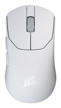 Corsair Corsair SABRE v2 PRO ambidekstralni RF bežični optički miš 33000 DPI, bijeli