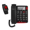 slomart amplicomms BigTel 50 Alarm Plus analogni telefon s prikazom poziva, tamno siva