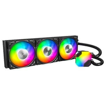 Hyper Montech Hyper Flow ARGB vodeno hlađenje, crno - 360 mm
