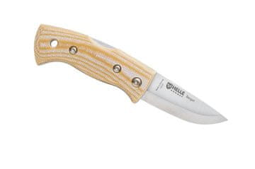 Helle Helle Berget nož, Beige Canvas Micarta, 12C27 čelik