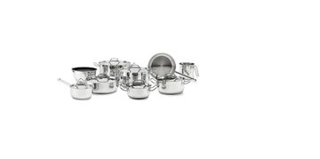 Elle ELLE Home ECCS200416A Set posuđa 16 komada, nehrđajući čelik, srebrna