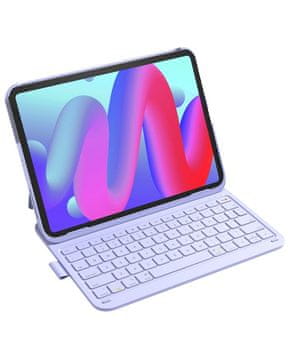 slomart Inateck BK2007 Bluetooth tipkovnica, 90 sati rada, ljubičasta