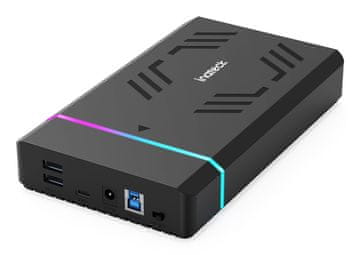 Inateck FE3003 2.5/3.5" HDD/SSD kućište, crni, USB 3.0, s vanjskim napajanjem