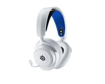 STS Steelseries Arctis Nova 7P Gaming slušalice, naglavne, plava/bijela