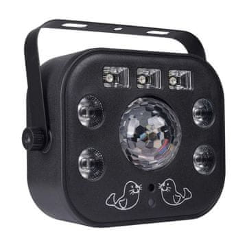 slomart LIGHT4ME Multiphase UV LED multiefekt, crna