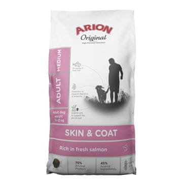 Arion ARION Original Skin & Coat Medium Salmon hrana za pse 12kg