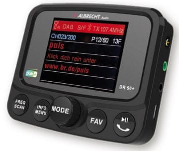 Albrecht Albrecht DR 56+ DAB+ auto radio, digitalni, crni