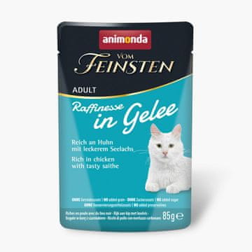 Animonda ANIMONDA Vom Feinsten Raffinesse u želeu - Piletina s poljakom - Mokra hrana za mačke - 85g