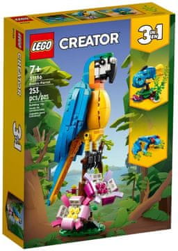 slomart LEGO CREATOR 31136 Egzotični papagaj | 253 elementa