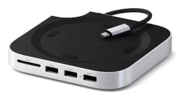 Satechi Satechi Stalak Hub za Mac Mini (M4), Srebrna