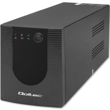 Qoltec Qoltec 53777 neprekidno napajanje (UPS) Line-Interactive 2 kVA 1200 W 4 AC utičnice