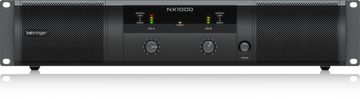 Behringer Behringer NX1000 audio pojačalo za pozornicu, 2-kanalno, 1000W (bridge), crno