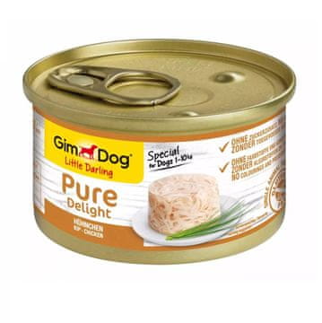 GMC GIMDOG Little Darling Pure Delight Piletina - mokra hrana za pse - 85g