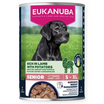 Eukanuba EUKANUBA Life Care Senior janjetina i krumpir - mokra hrana za pse - 400g