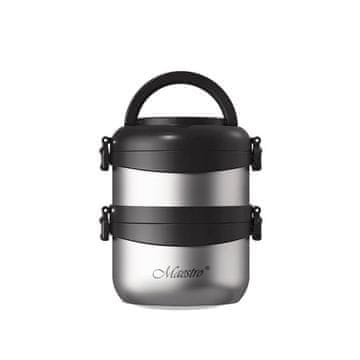 MAESTRO Maestro MR-1635-150 lunch termos, crni/nehrđajući čelik