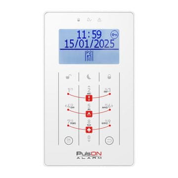 slomart BCS PULSON LCD/S WH portafonski sustav, 7" LCD, bijeli