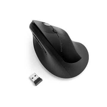 Kensington Kensington Pro Fit Ergo vertikalni bežični miš, crna
