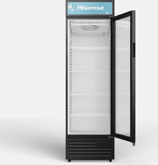 Hisense CPC381N7ABD rashladna vitrina, crna